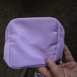 Macy's Lavender Cosmetic Bag